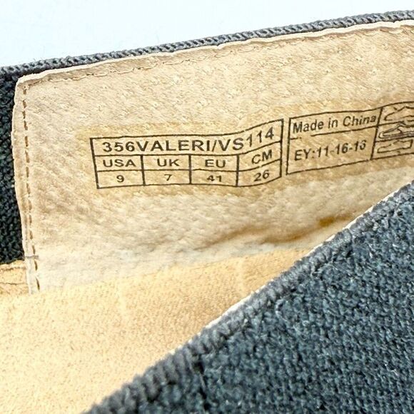 Vionic Valeri Black Espadrille Canvas Slip-On Shoes - Women’s US 9 / EU 41 - Picture 10 of 12